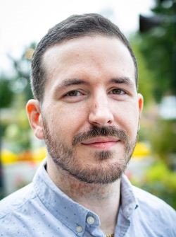 Portrait of Developer Skyler Hill.