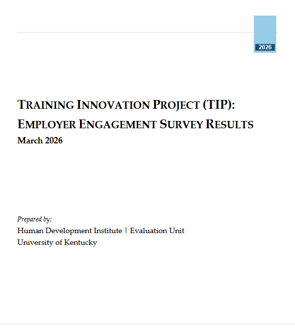 Employer Engagement Survey Results Cover Page