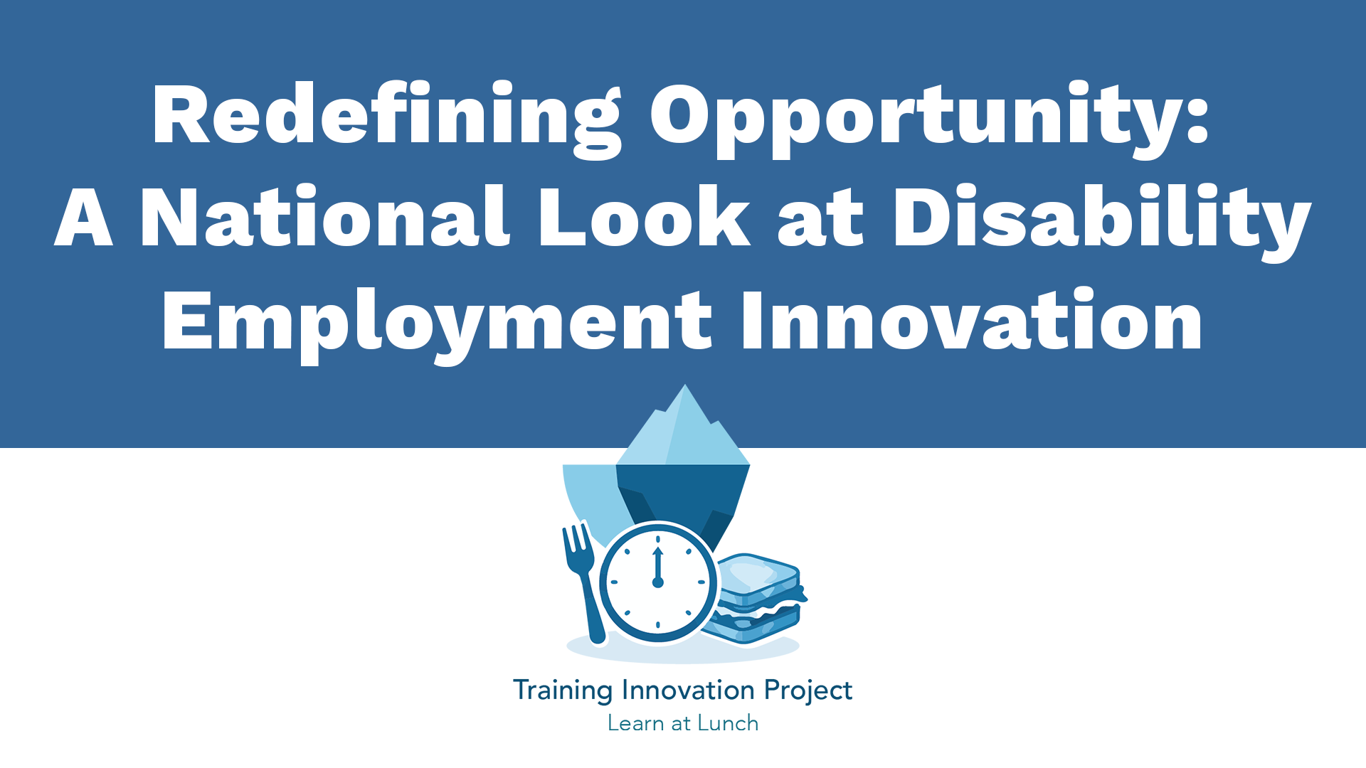 Why Competitive Integrated Employment Matters to Business The Bottom Line first slide.